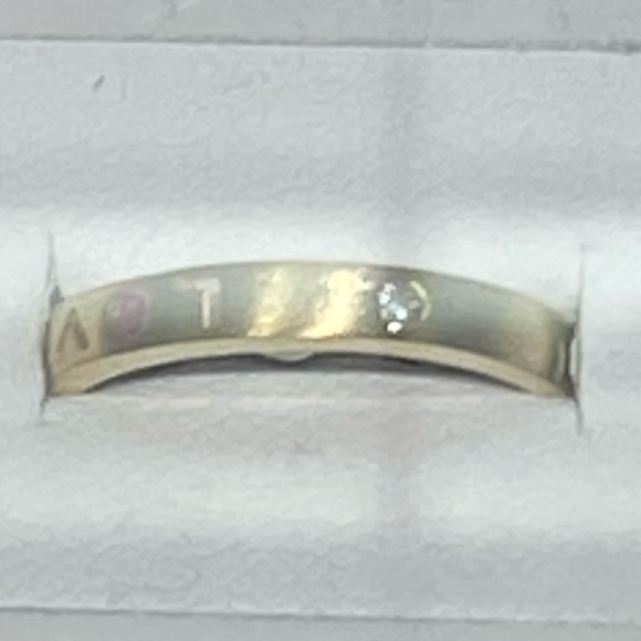 SOLID 14K GOLD LOVE RING WEDDING BAND IN ALL SIZES - Picture 8 of 10